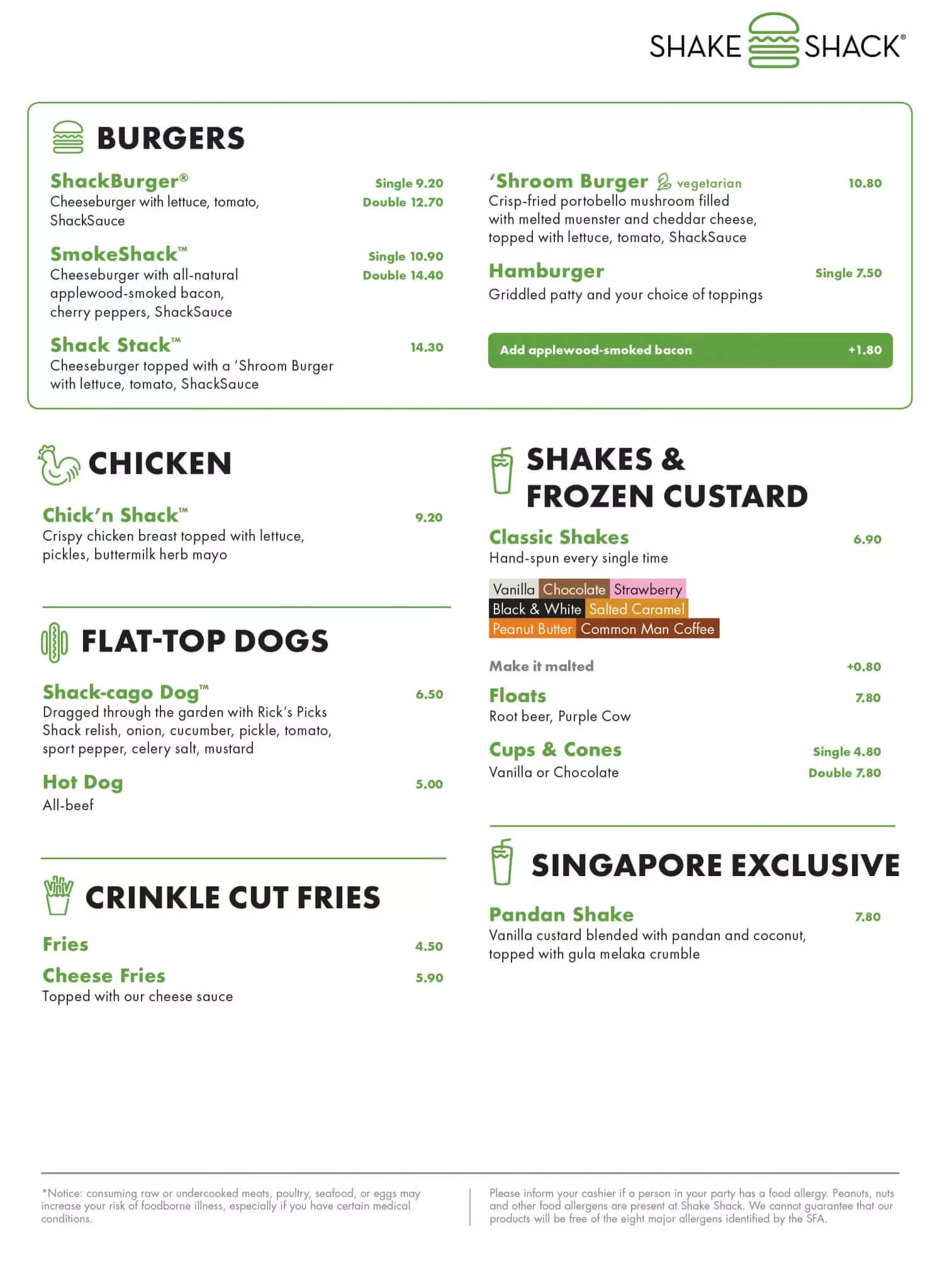 Shake Shack Singapore