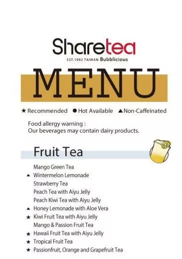 ShareTea Singapore