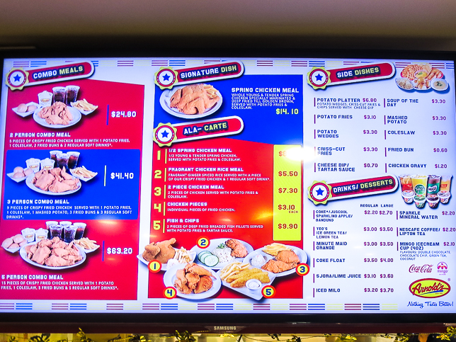 Arnold Fried Chicken Singapore