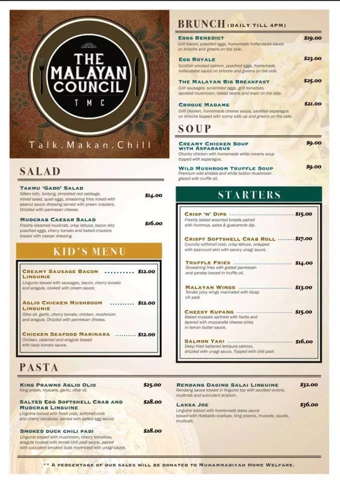 Malayan Council Cafe Singapore