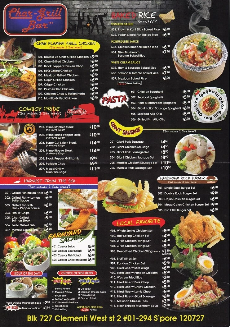 Chargrill Bar Singapore