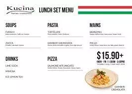 Kucina Restaurant Singapore