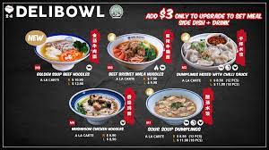 Delibowel Restaurants Singapore